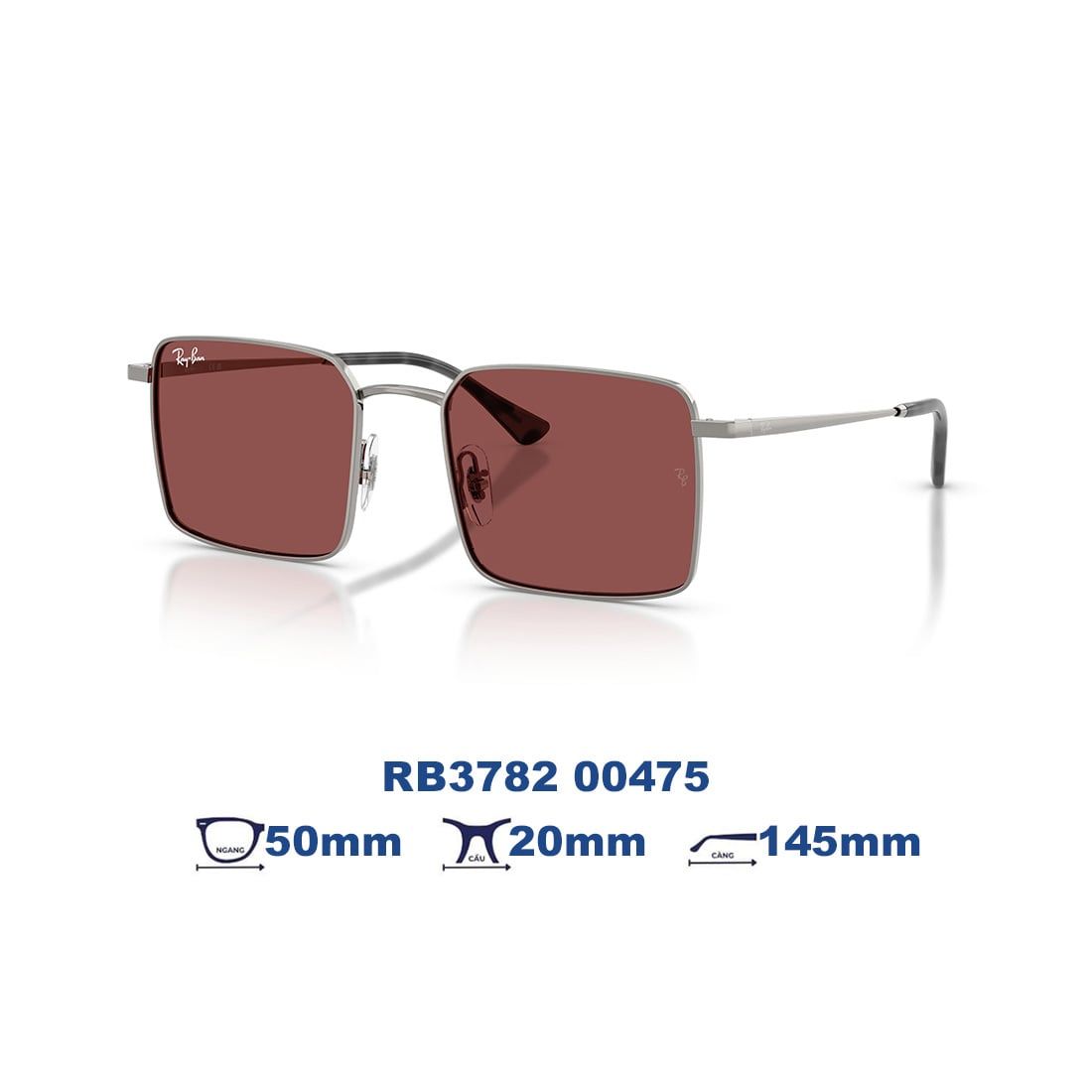  Kính mát RAYBAN RB3782 00475 