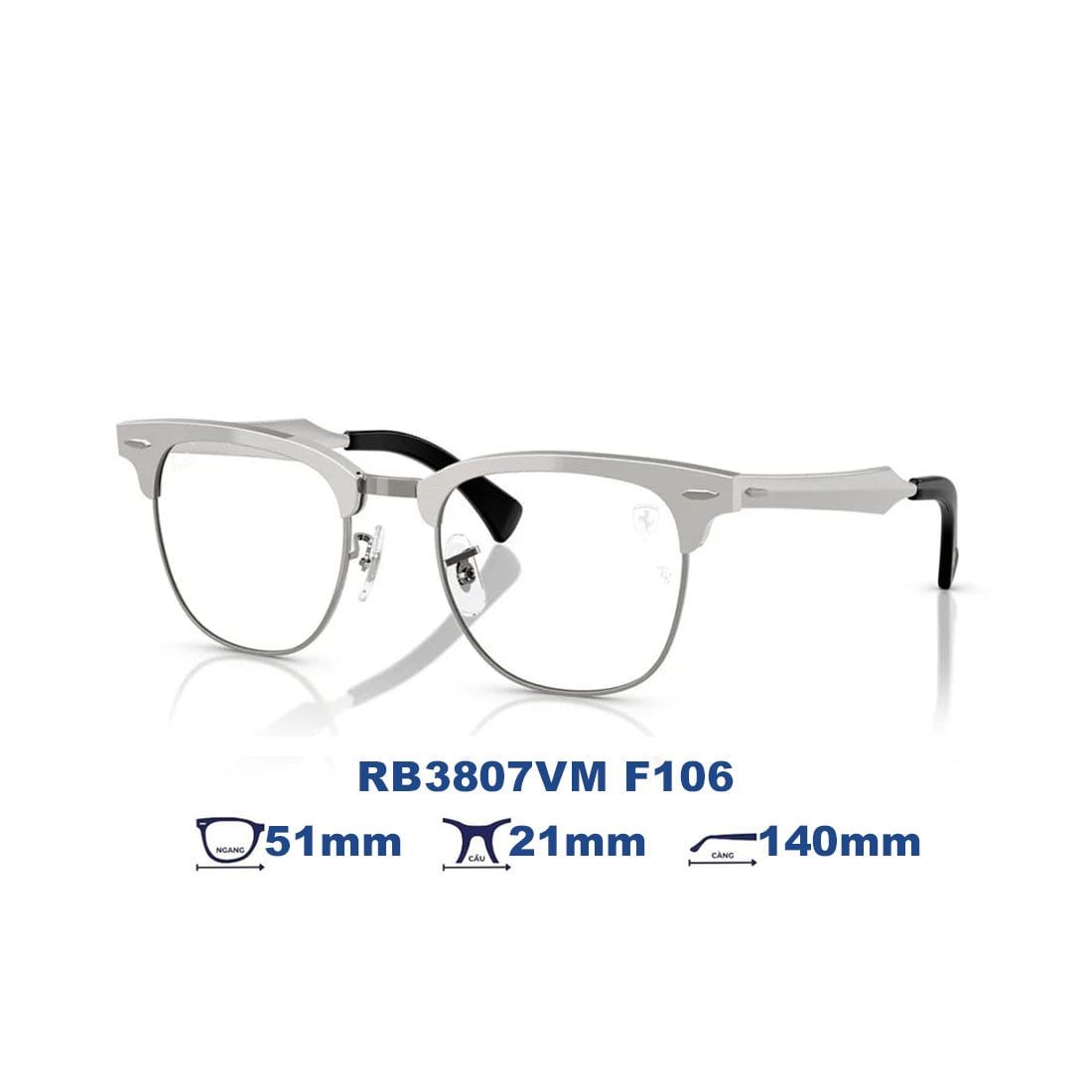  Gọng kính RAYBAN RB3807VM F106 