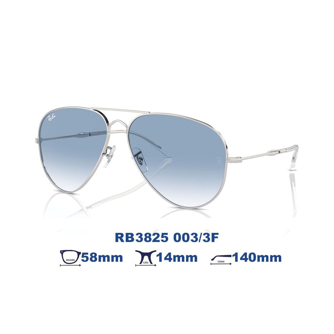  Kính mát RAYBAN RB3825 003/3F 