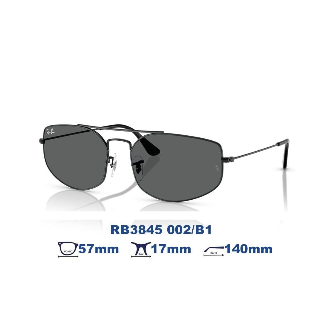  Kính mát RAYBAN RB3845 002/B1 