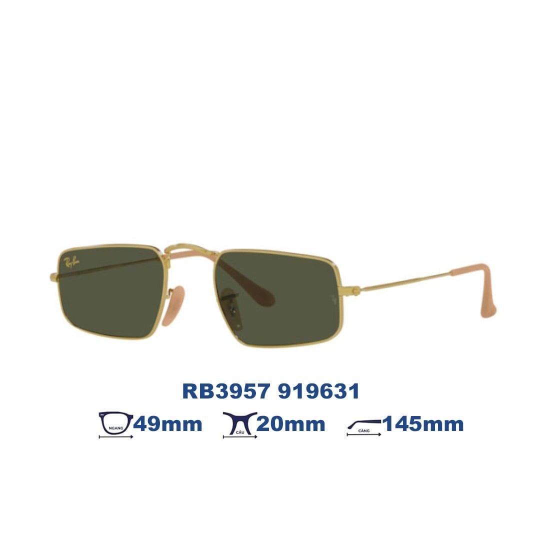  Kính mát RAYBAN RB3957 919631 
