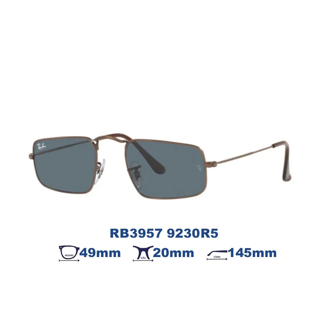  Kính mát RAYBAN RB3957 9230R5 
