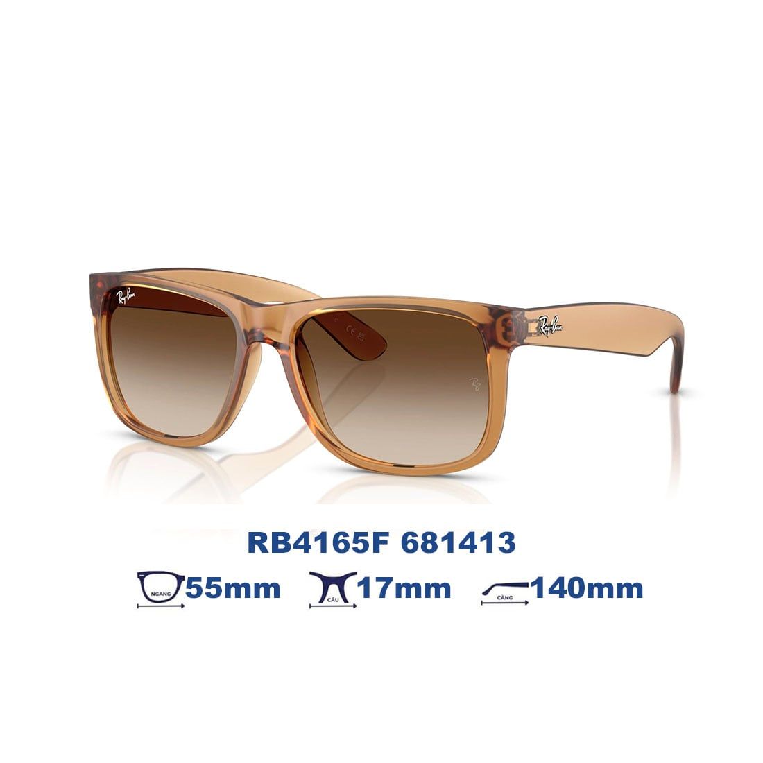  Kính mát RAYBAN RB4165F 681413 