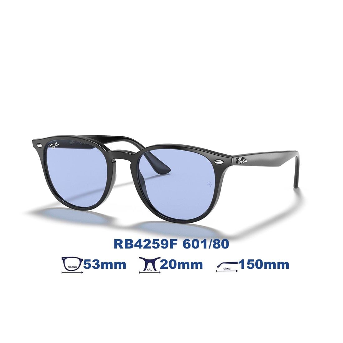  Kính mát RAYBAN RB4259F 601/80 