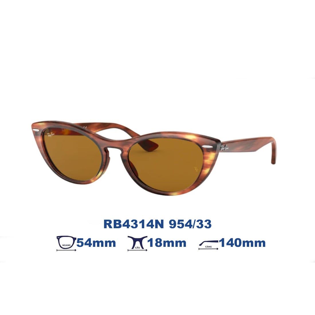 Kính mát RAYBAN RB4314N 954/33