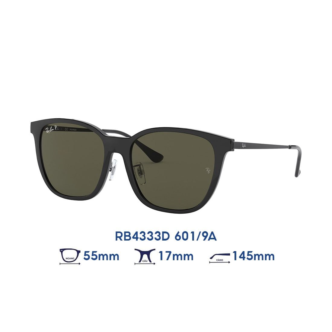 Kính mát RAYBAN RB4333D 601/9A