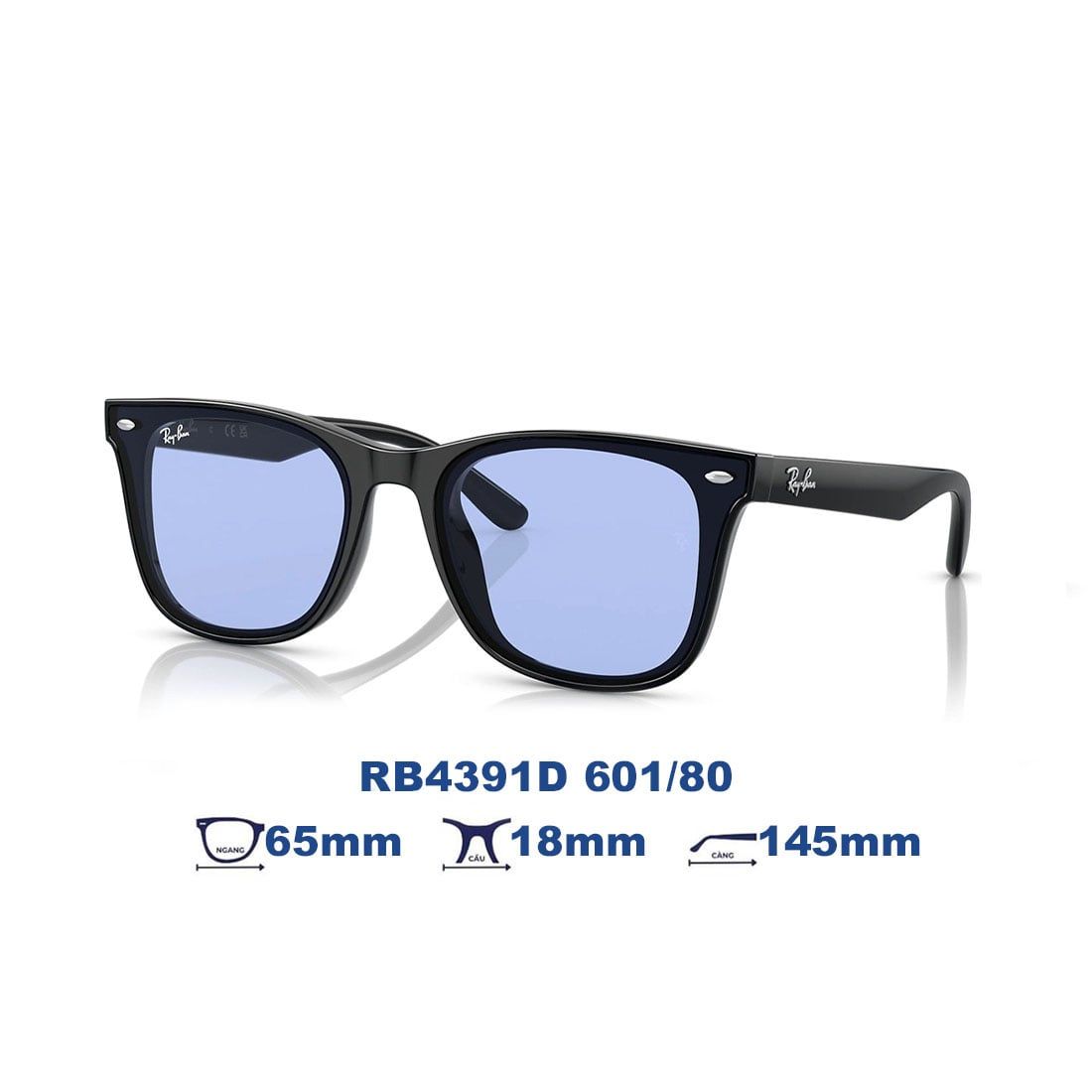  Kính mát RAYBAN RB4391D 601/80 