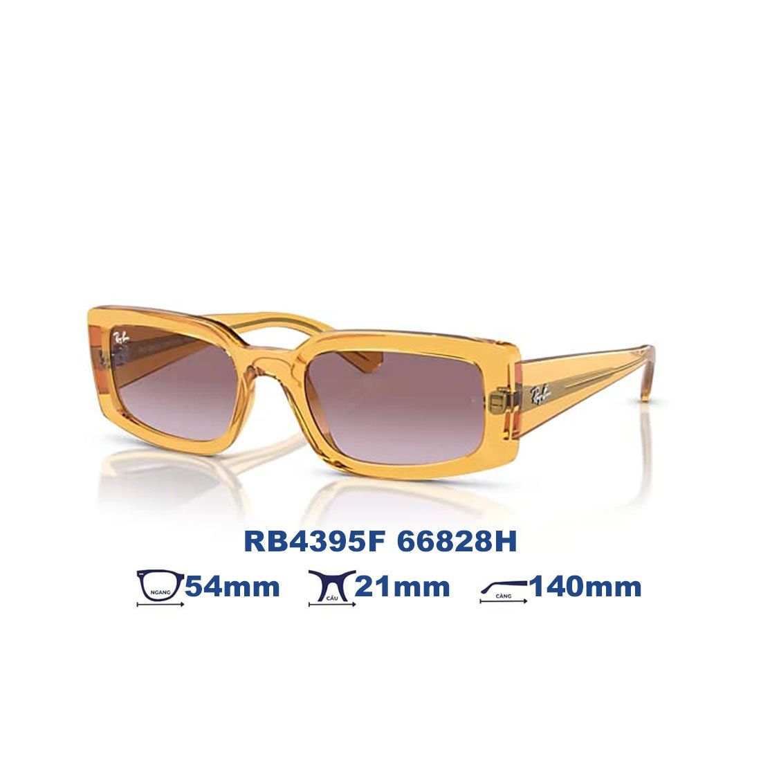 Kính mát RAYBAN RB4395F 66828H 