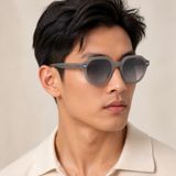 Kính mát Rayban Gina RB4399F 6429M3 - Xám opal bóng, tròng xám chuyển sắc phân cực