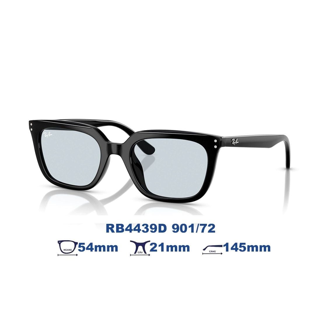 Kính mát RAYBAN RB4439D 901/72 