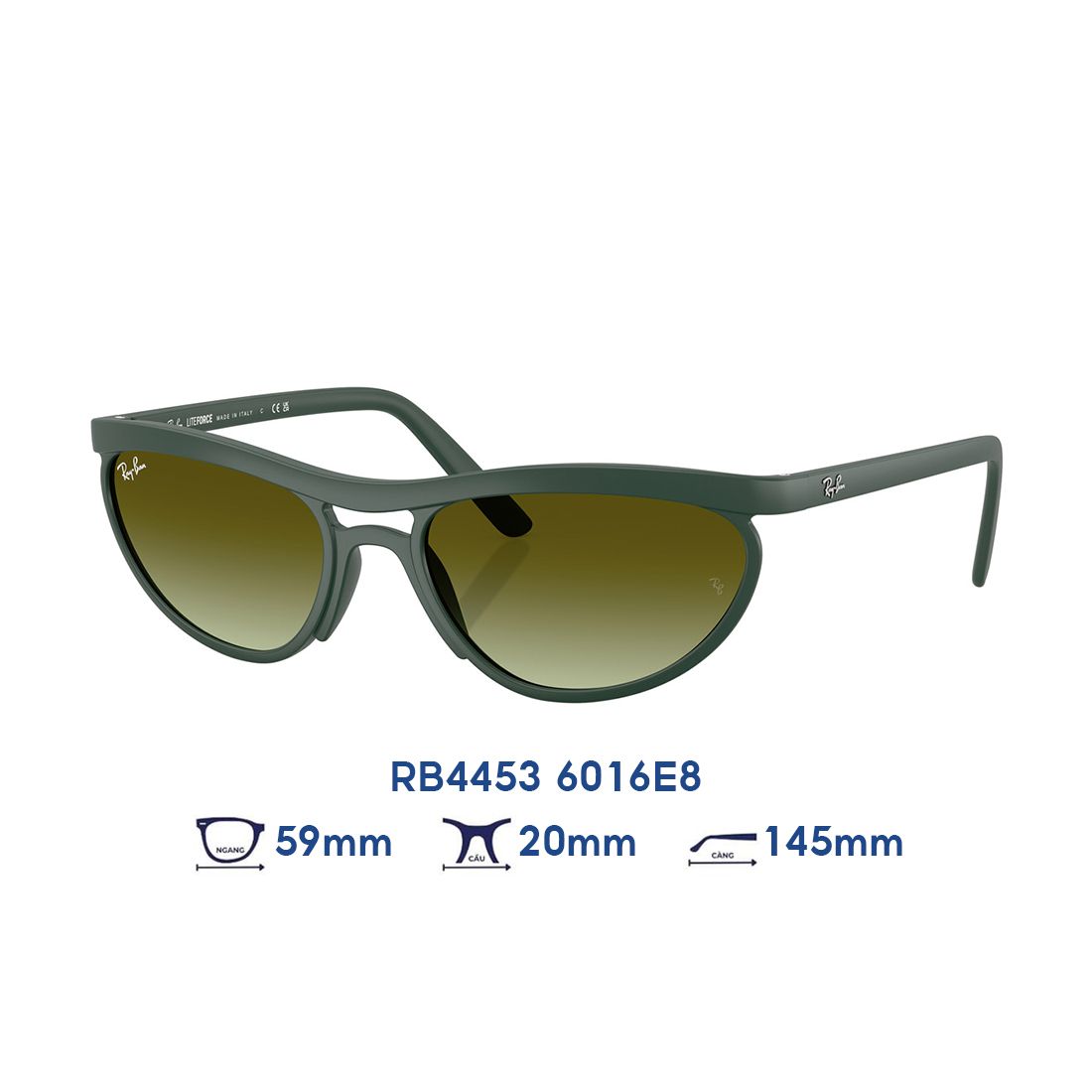  Kính mát RAYBAN RB4453 6016E8 