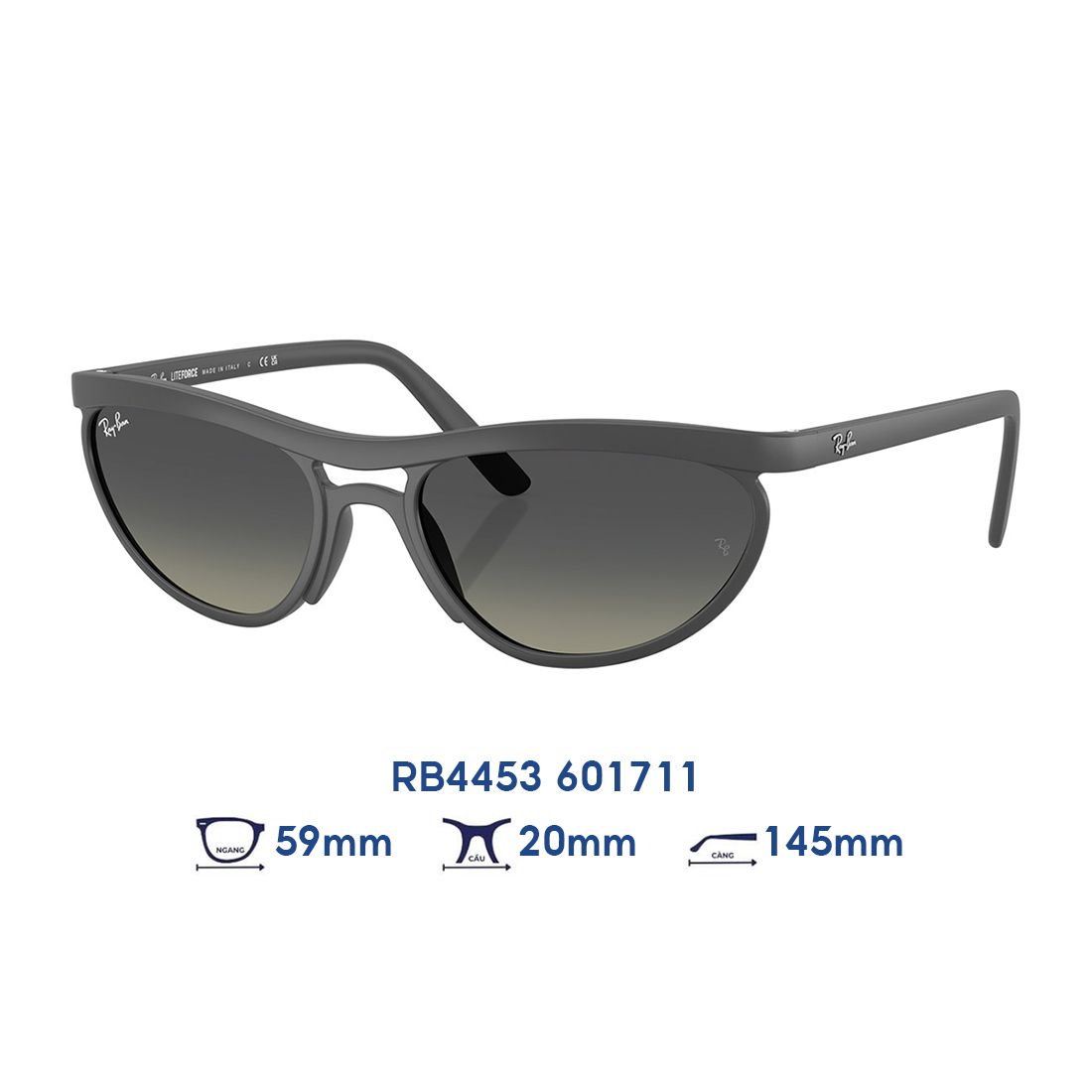  Kính mát RAYBAN RB4453 601711 