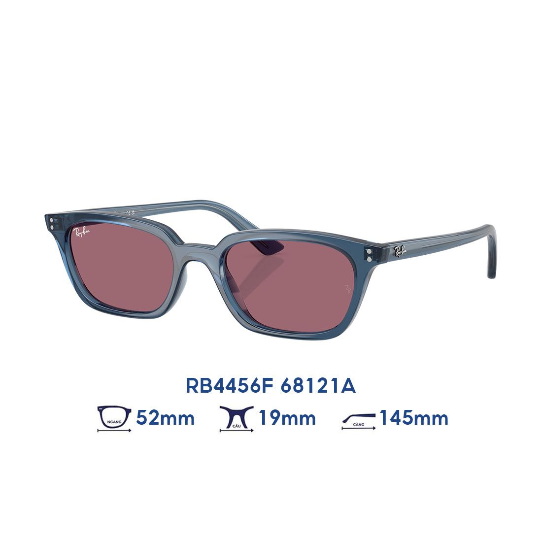  Kính mát RAYBAN RB4456F 68121A 