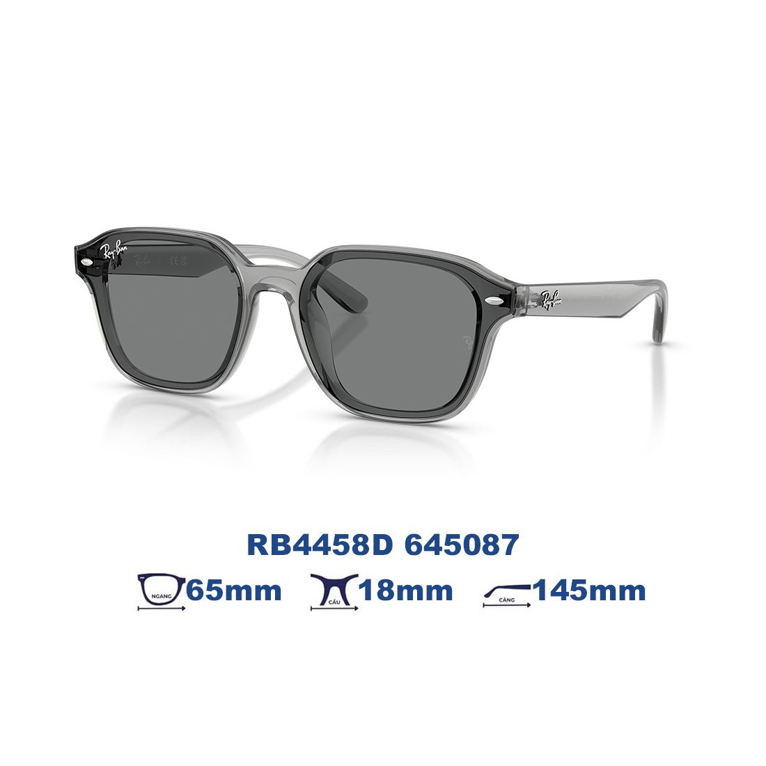  Kính mát RAYBAN RB4458D 645087 