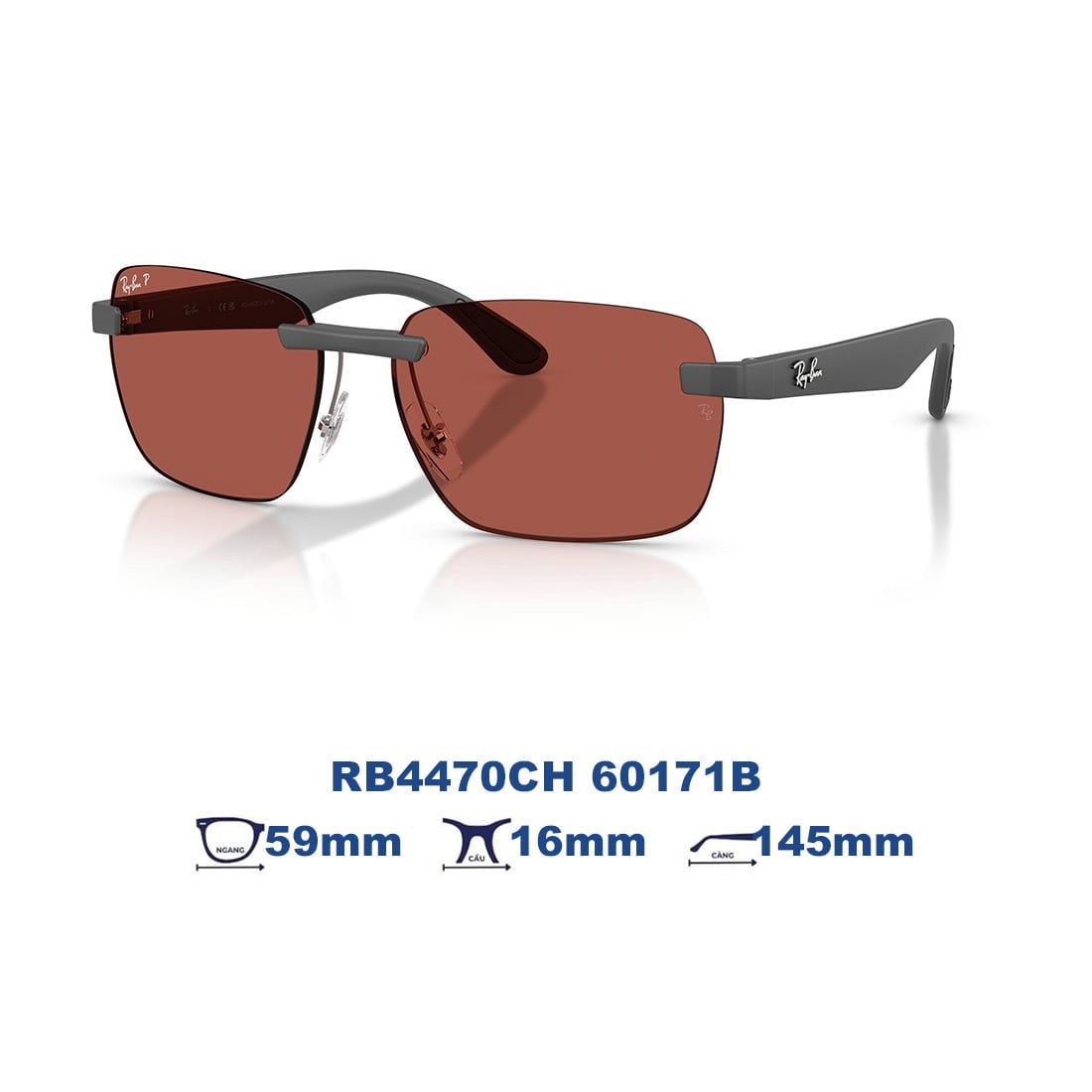 Kính mát RAYBAN RB4470CH 60171B