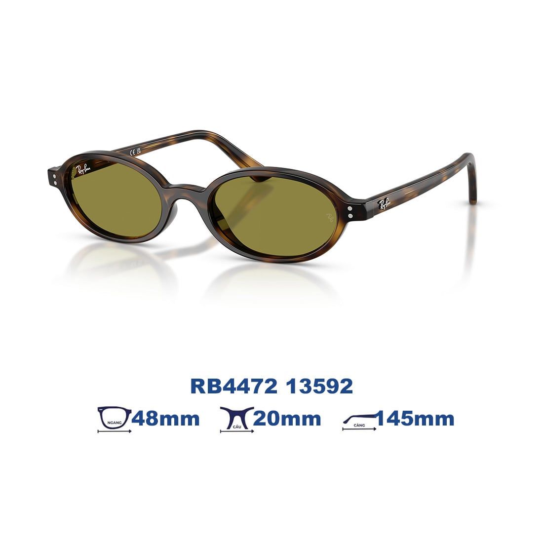 Kính mát RAYBAN RB4472 13592