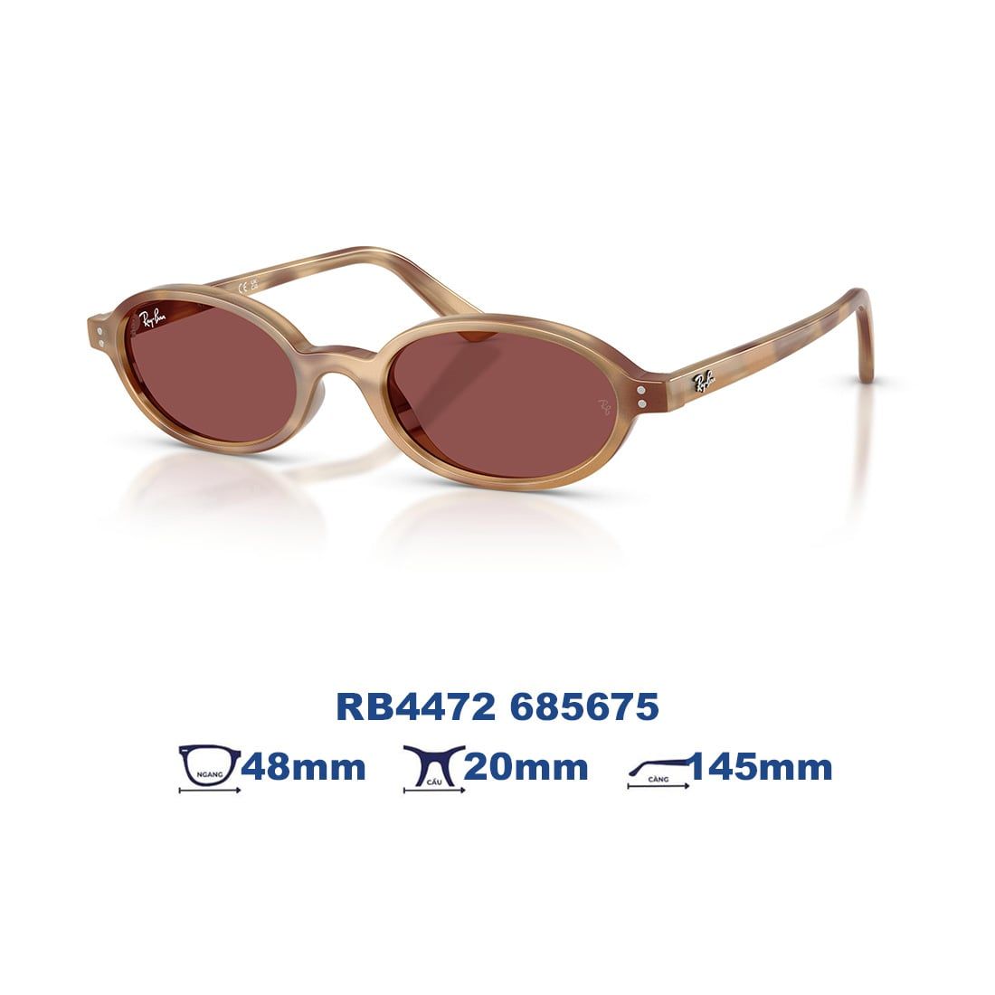 Kính mát RAYBAN RB4472 685675