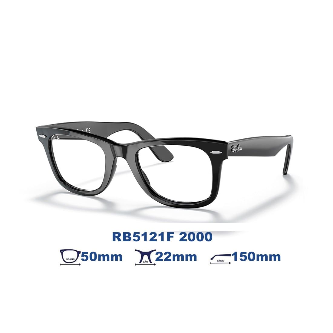  Gọng kính RAYBAN RB5121F 2000 