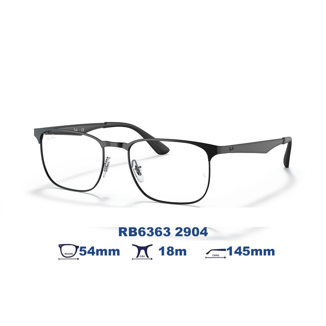 Gọng kính RAYBAN RB6363 2904