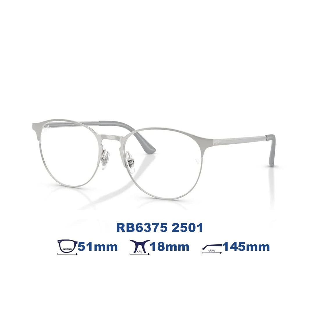  Gọng kính RAYBAN RB6375 2501 