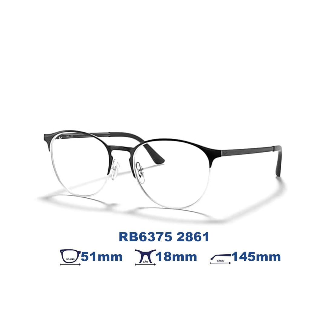  Gọng kính RAYBAN RB6375 2861 