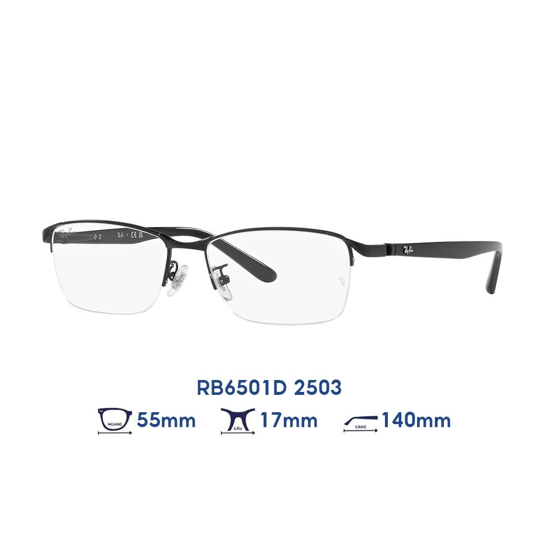 Gọng kính RAYBAN RB6501D 2503