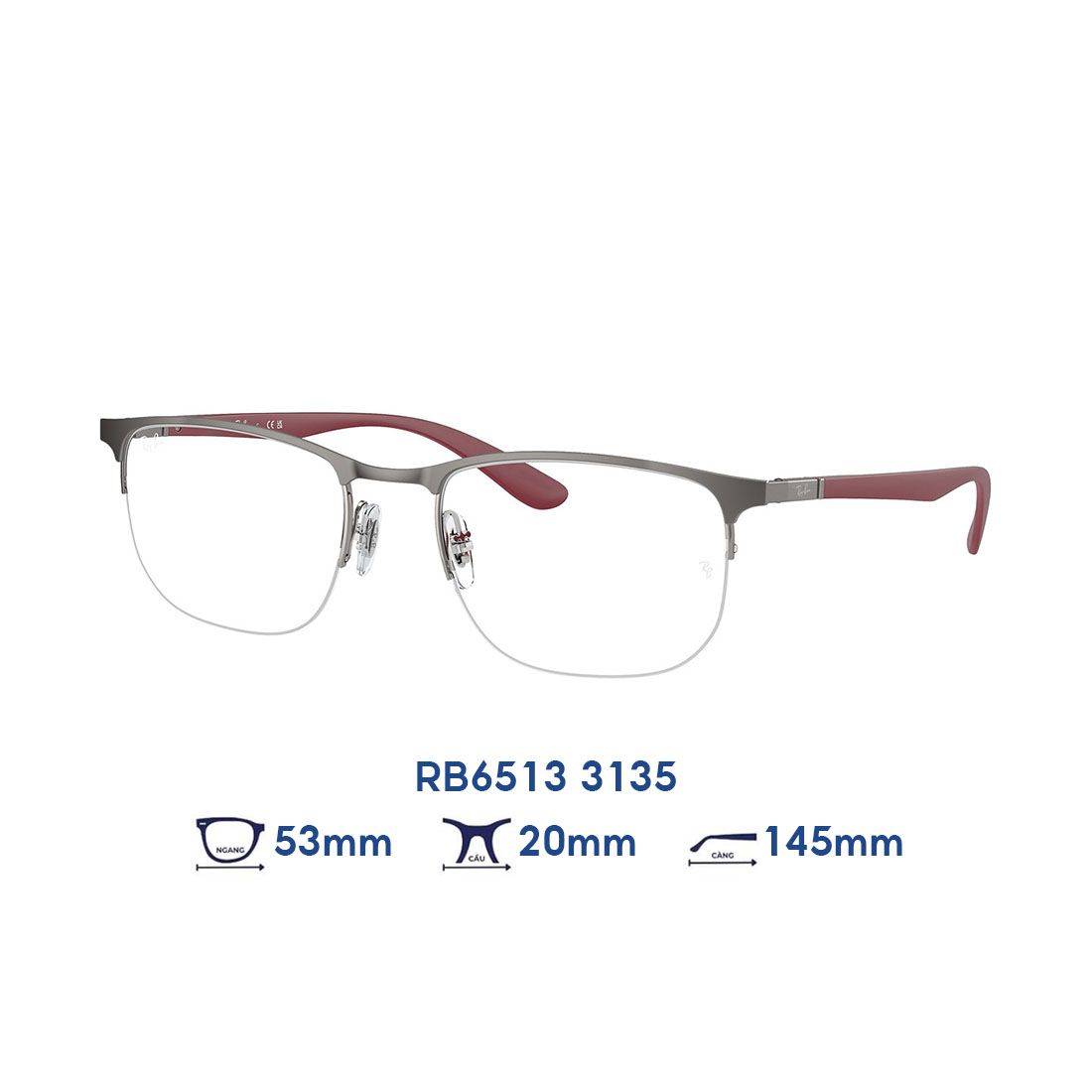 Gọng kính RAYBAN RB6513 3135