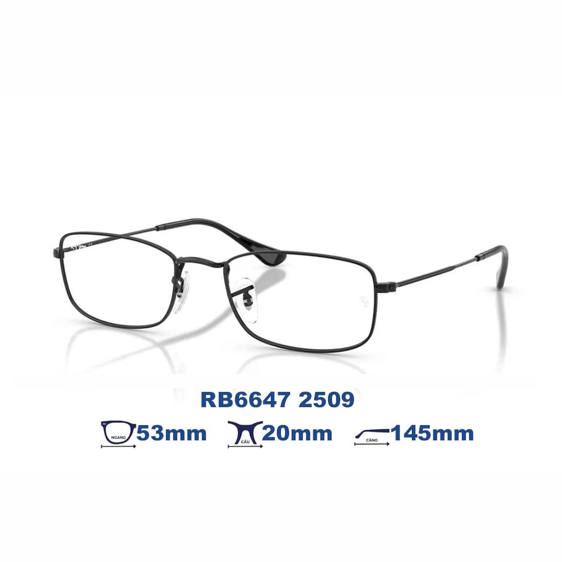  Gọng kính RAYBAN RB6647 2509 