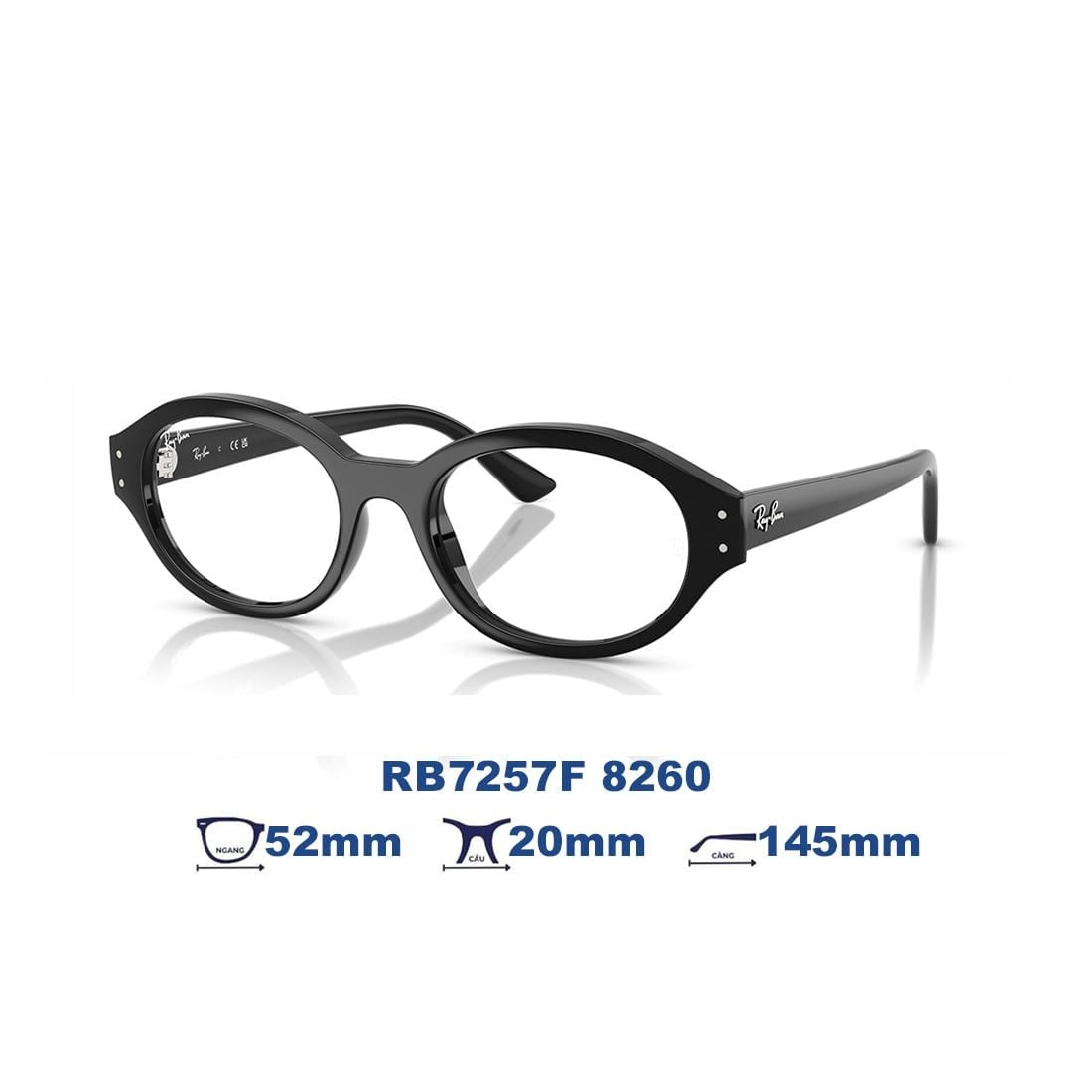  Gọng kính RAYBAN RB7257F 8260 