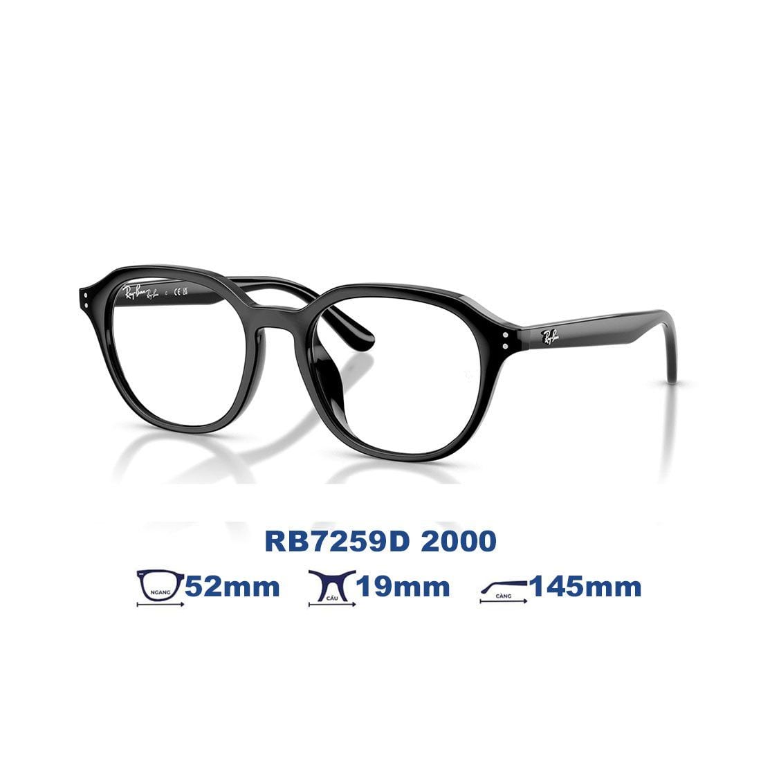  Gọng kính RAYBAN RB7259D 2000 