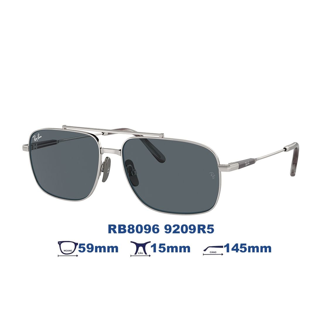  Kính mát RAYBAN RB8096 9209R5 