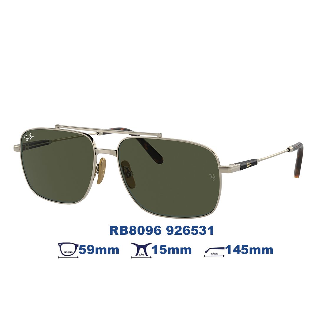  Kính mát RAYBAN RB8096 926531 