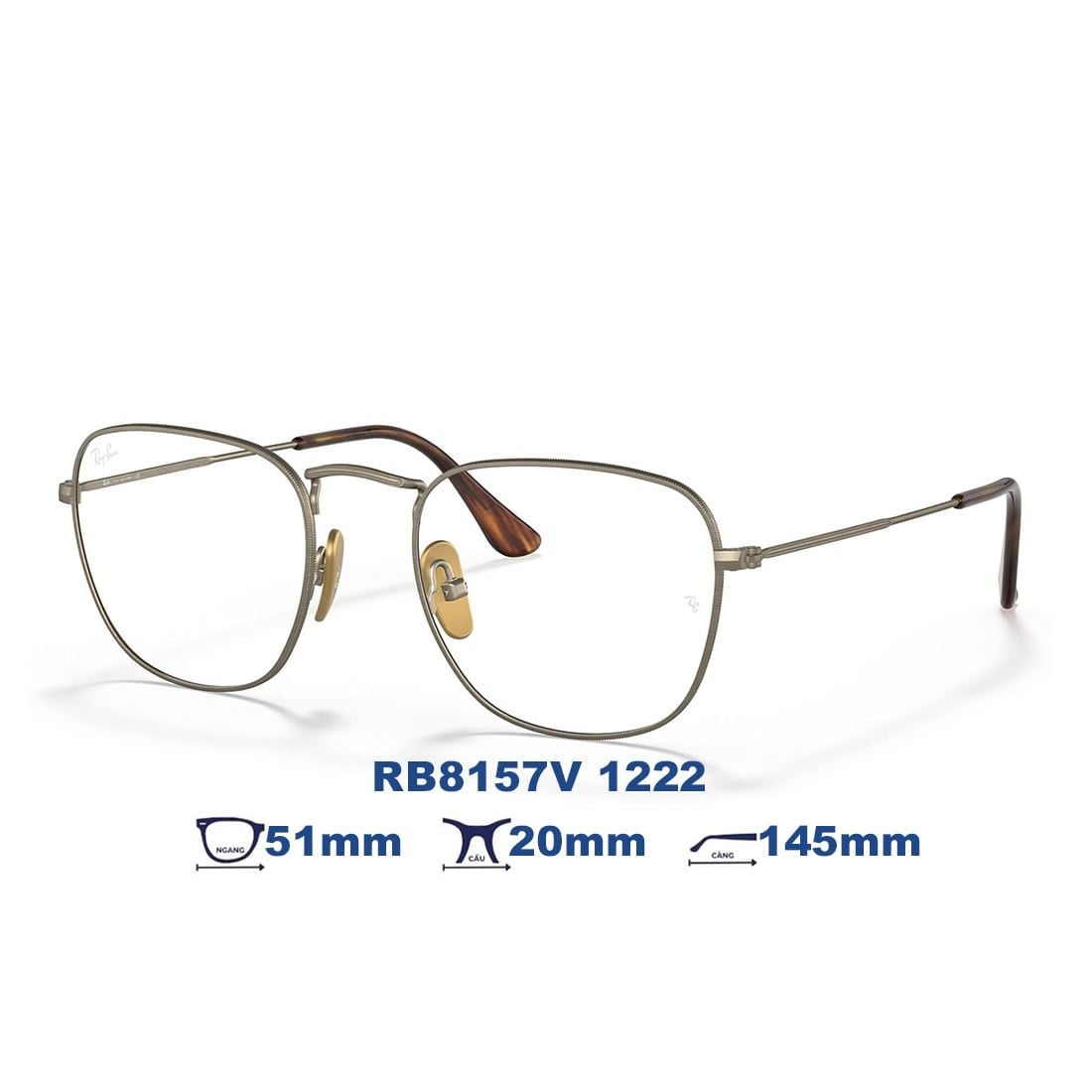 Gọng kính RAYBAN RB8157V 1222