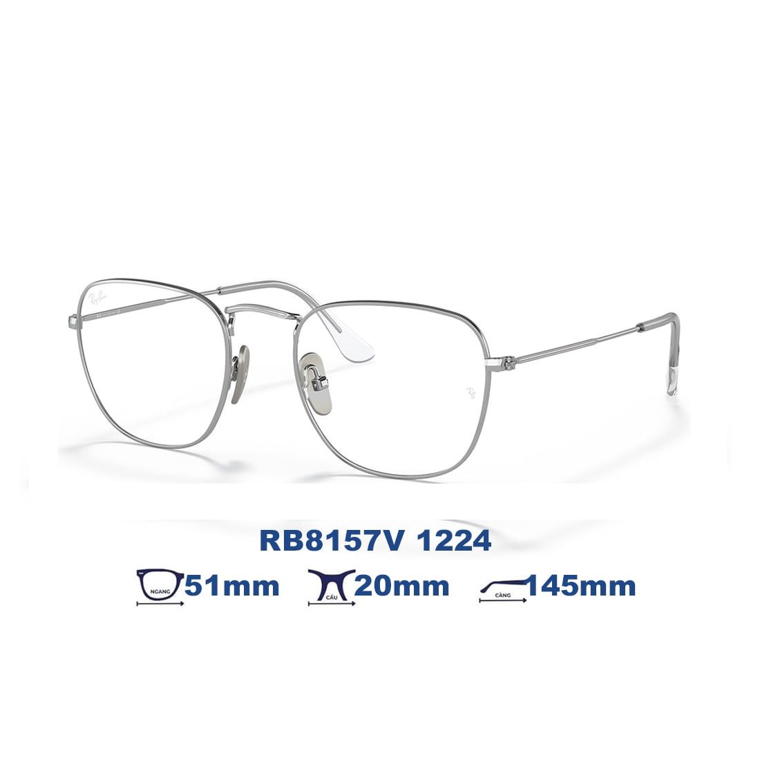 Gọng kính RAYBAN RB8157V 1224