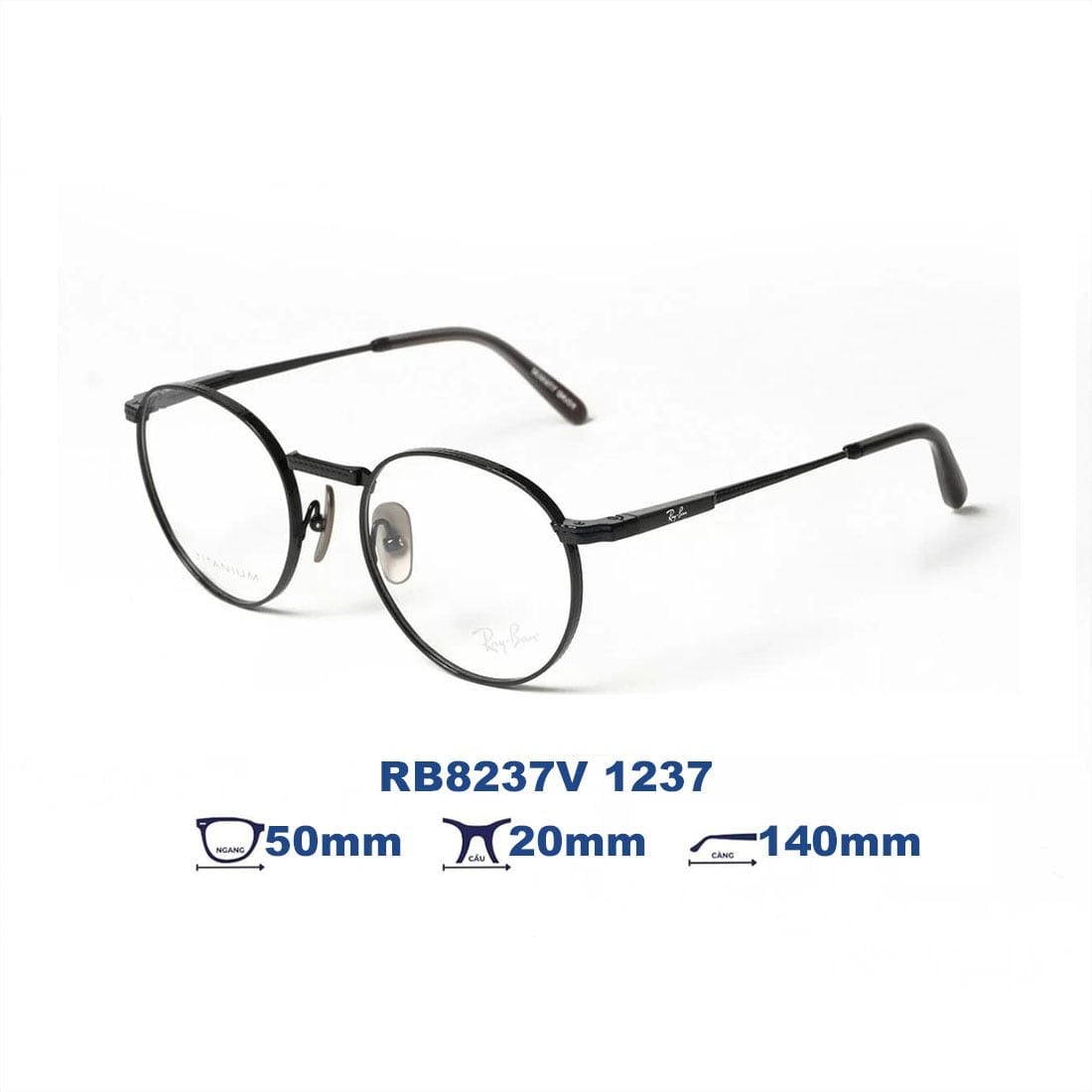  Gọng kính RAYBAN RB8237V 1237 