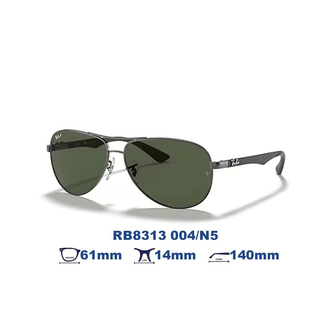  Kính mát RAYBAN RB8313 004/N5 