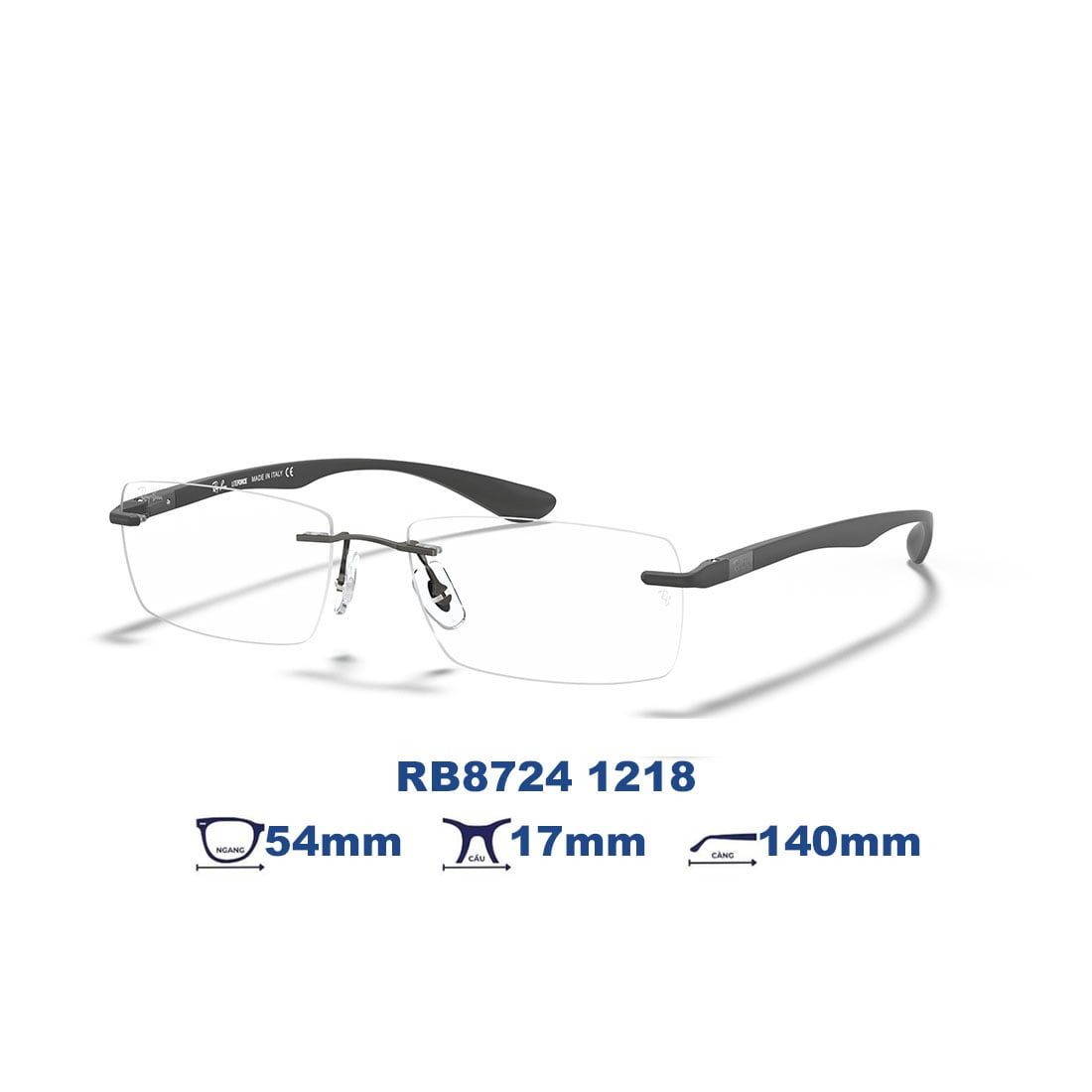  Gọng kính RAYBAN RB8724 1218 