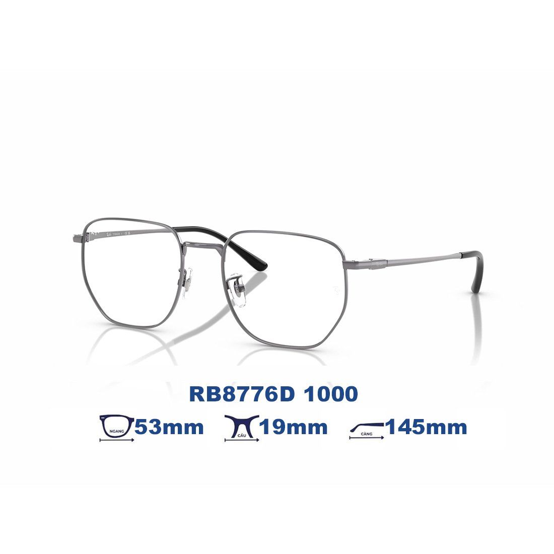  Gọng kính RAYBAN RB8776D 1000 