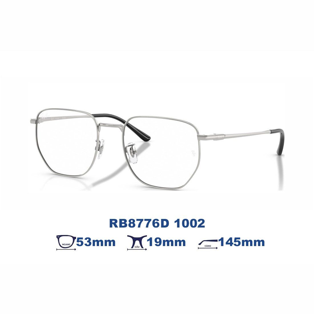  Gọng kính RAYBAN RB8776D 1002 