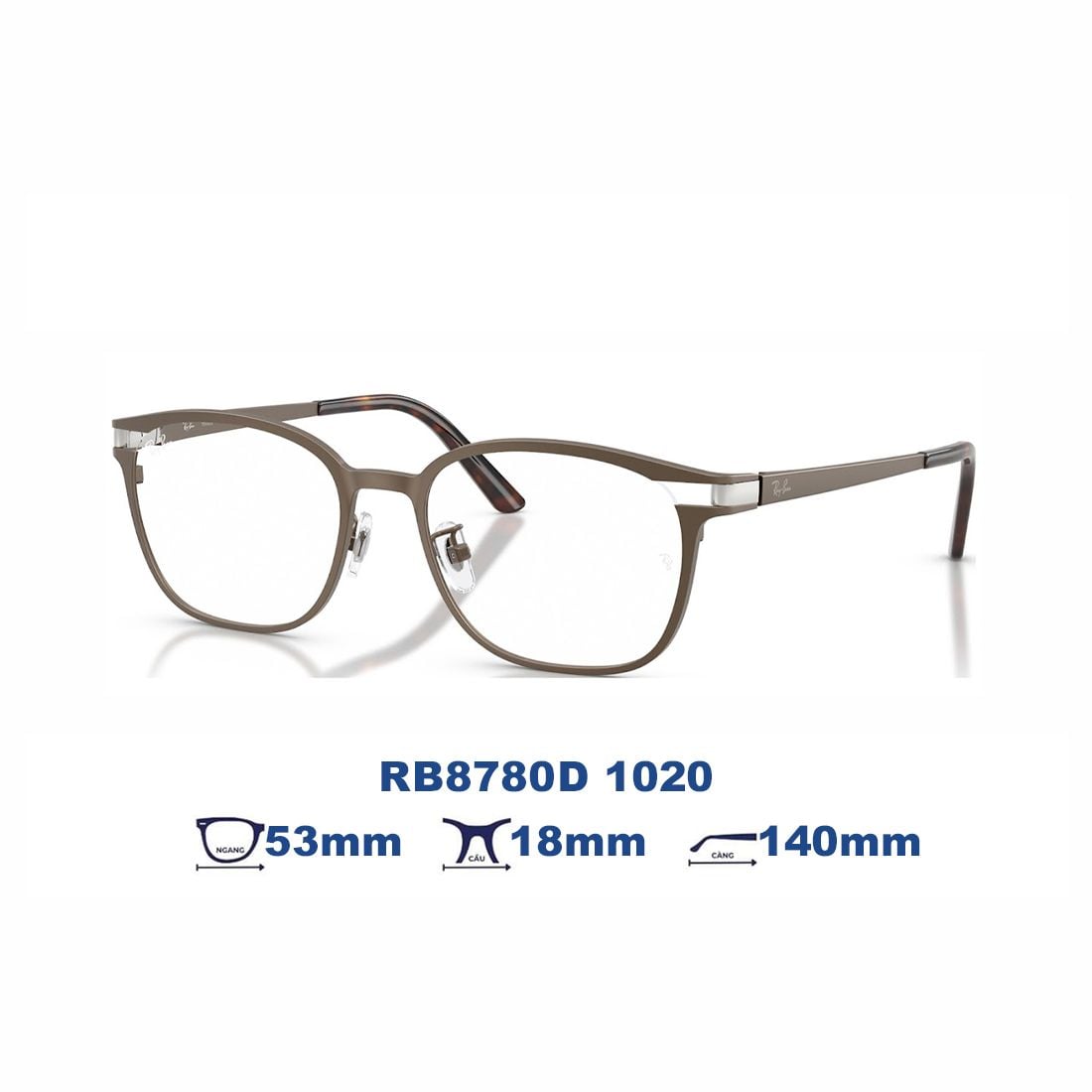  Gọng kính RAYBAN RB8780D 1020 