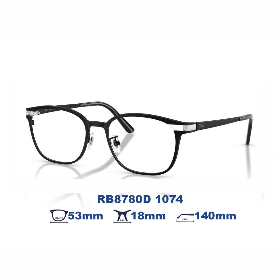  Gọng kính RAYBAN RB8780D 1074 