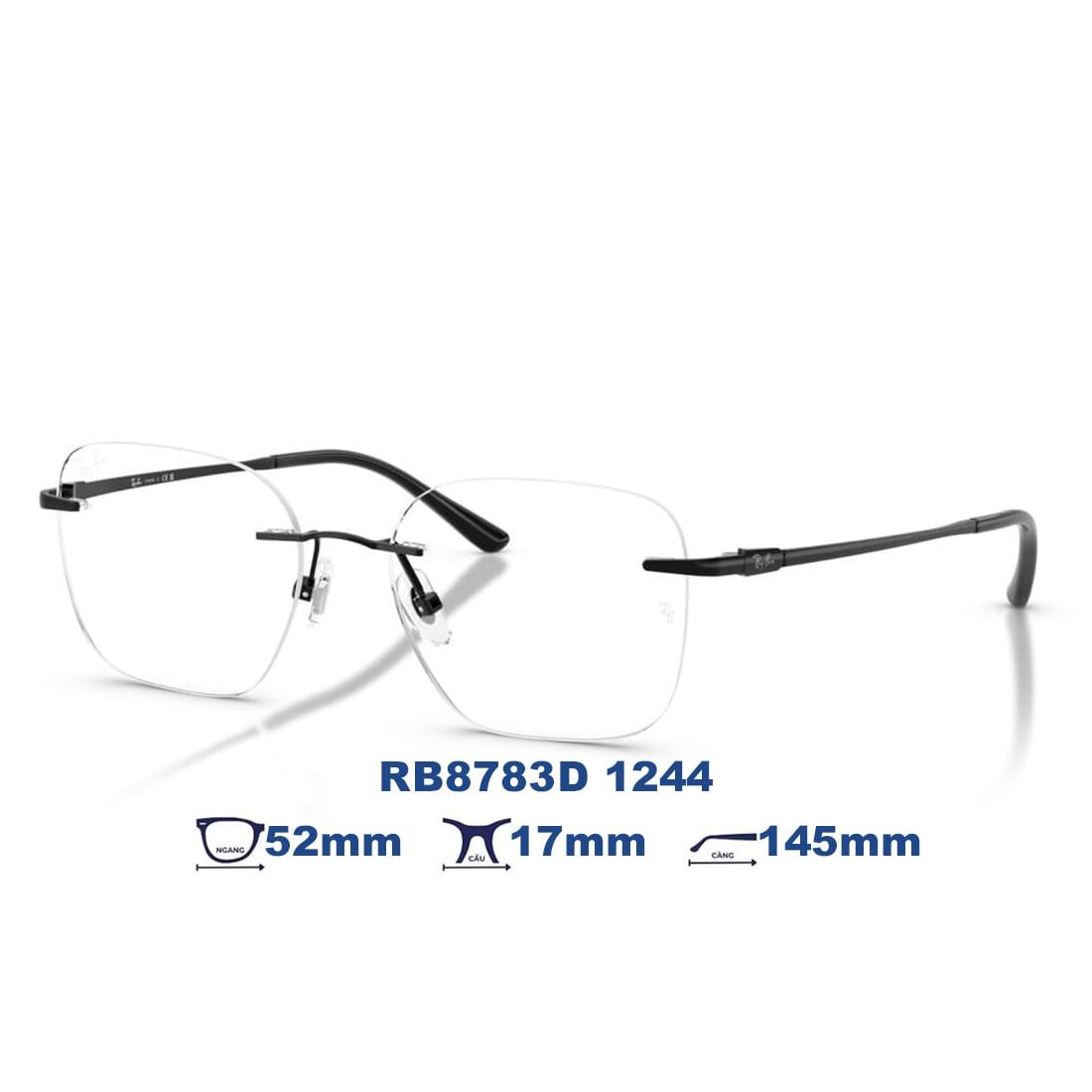  Gọng kính RAYBAN RB8783D 1244 