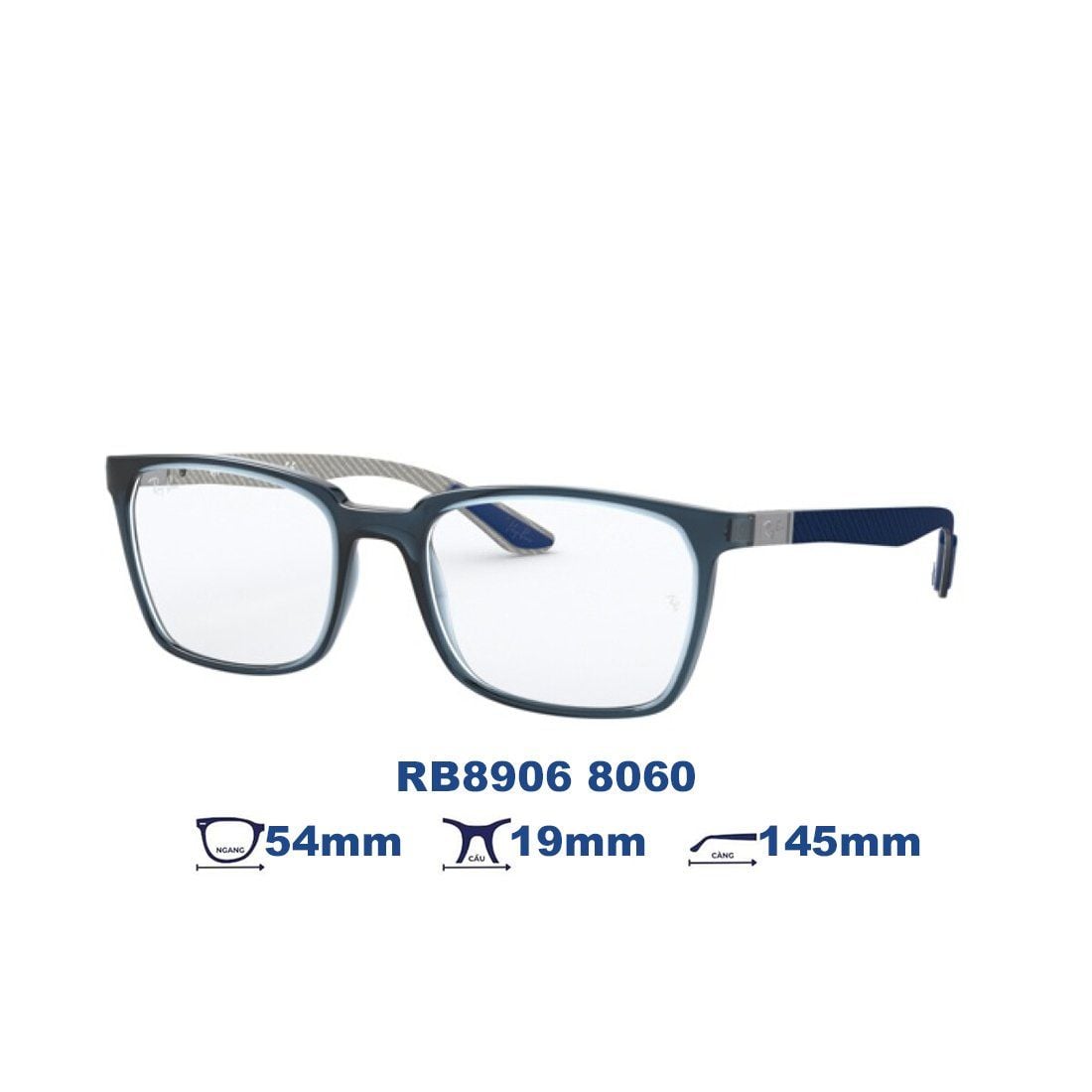 Gọng kính RAYBAN RB8906 8060