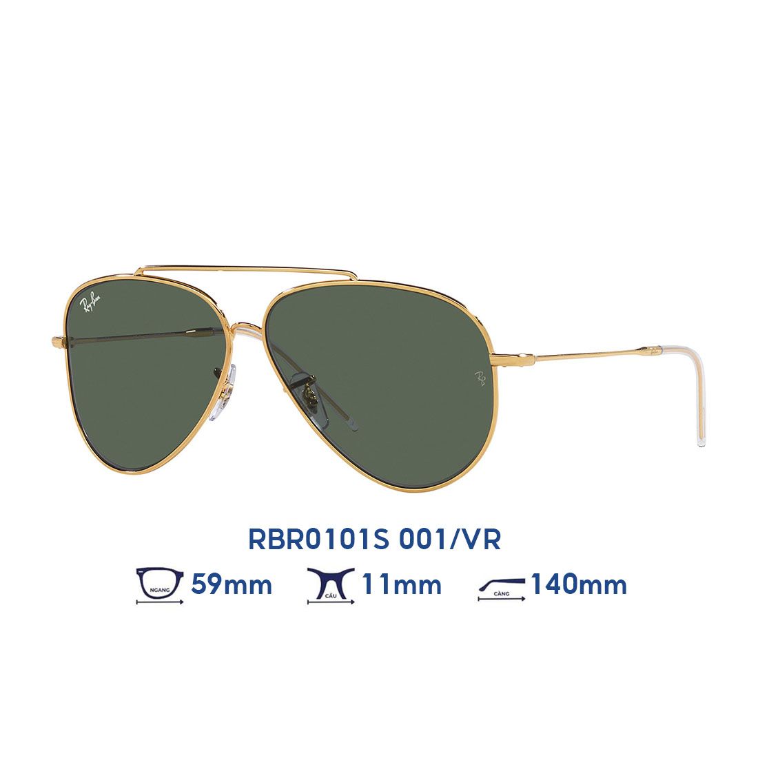  Kính mát RAYBAN RBR0101S 001/VR 