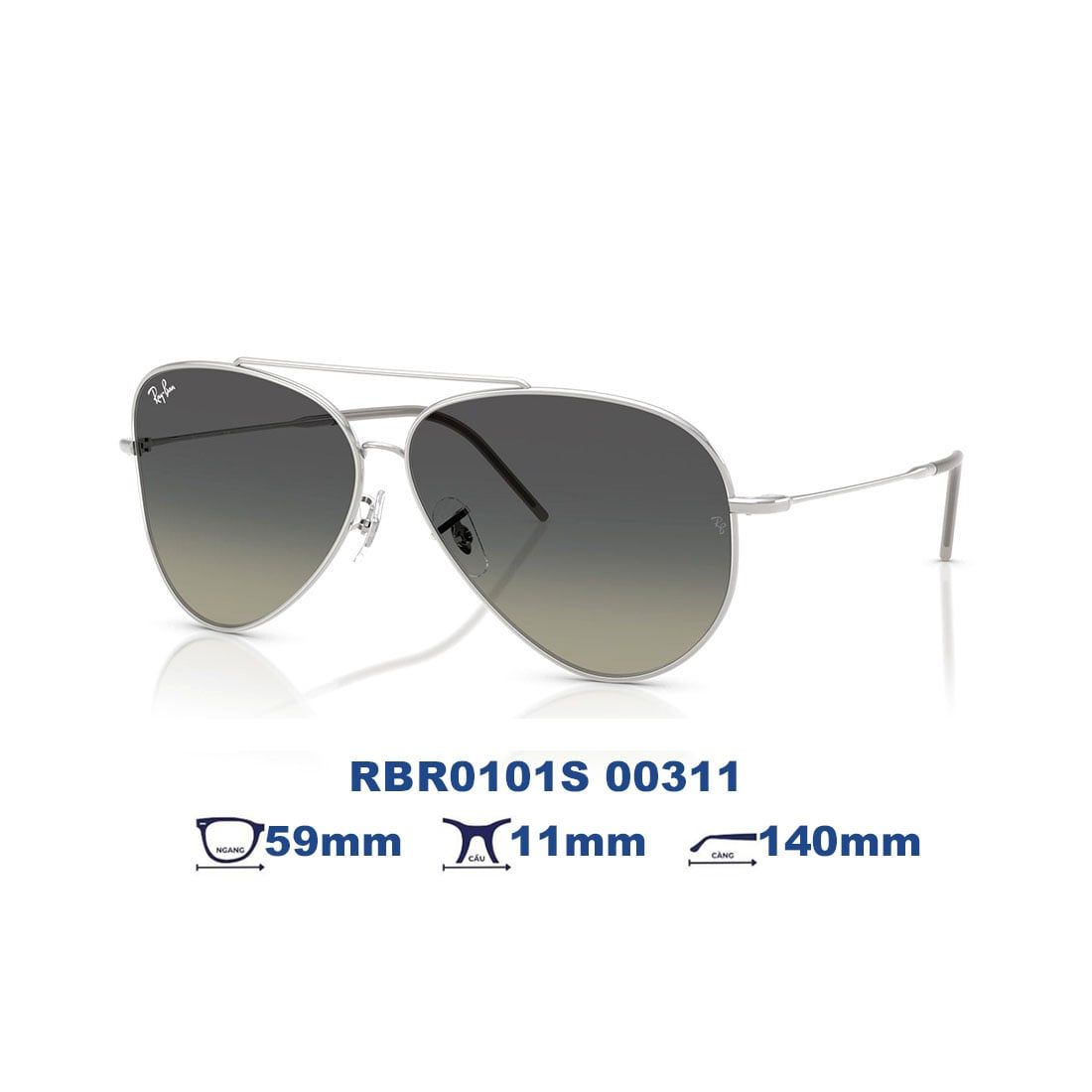 Kính mát RAYBAN RBR0101S 00311