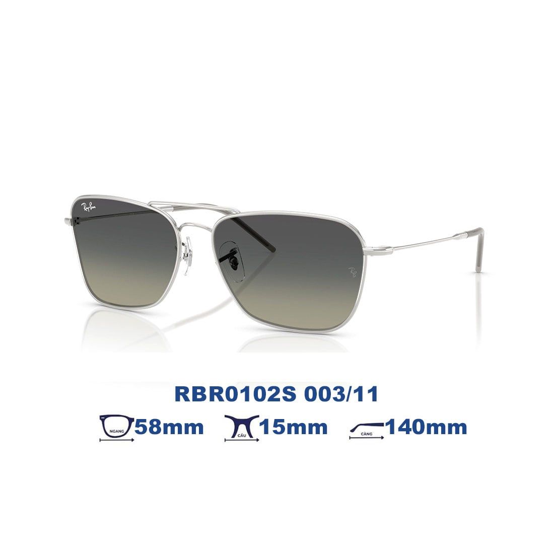  Kính mát RAYBAN RBR0102S 003/11 