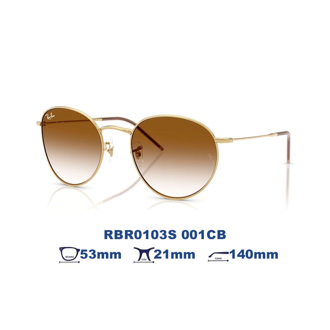  Kính mát RAYBAN RBR0103S 001CB 