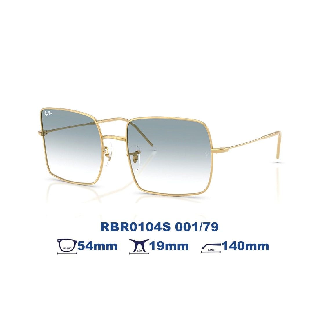  Kính mát RAYBAN RBR0104S 001/79 
