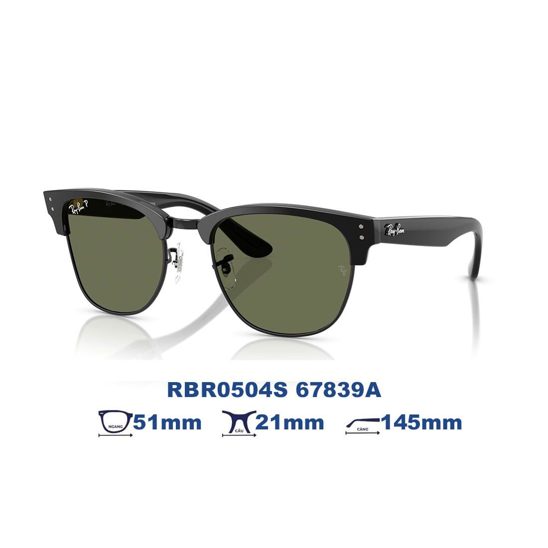  Kính mát RAYBAN RBR0504S 67839A 