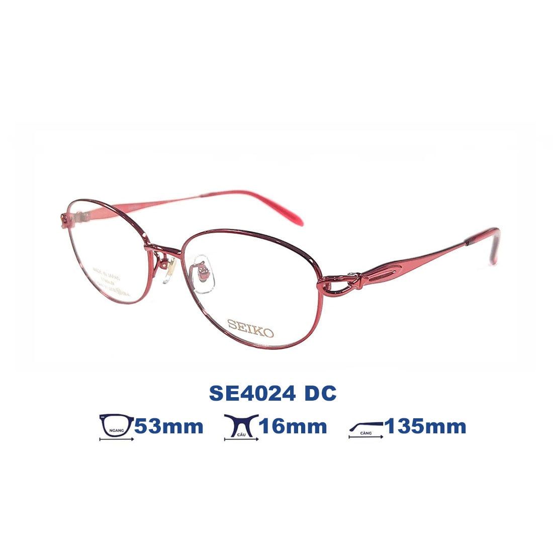  Gọng kính SEIKO SE4024 DC 